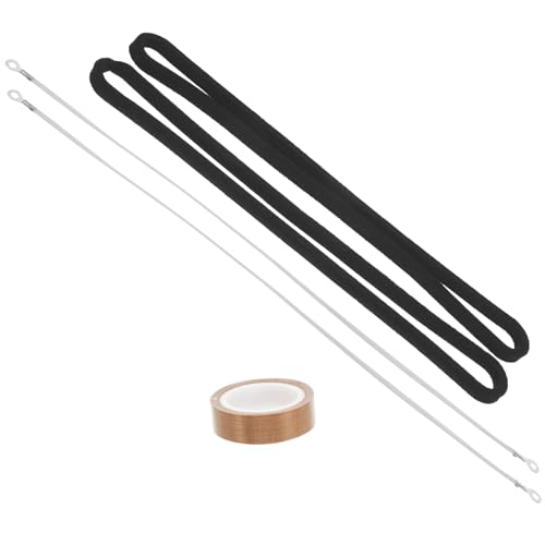 FONDOTIN Heizelement Ersatzset für Versiegelungsmaschinen mit Heizdrähten Hochtemperatur schwamm und Hochtemperatur Langlebiges Zubehör für Vakuumiergeräte und Zufällige Farbe von FONDOTIN