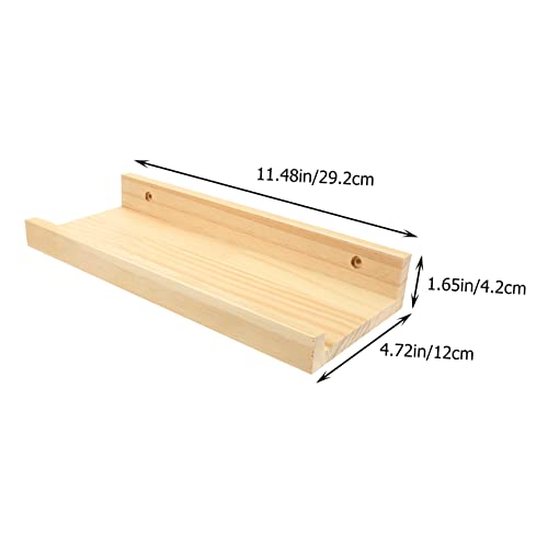 FONDOTIN Holz Schwimmendes Wandregal Kompaktes Wandboard Klein für Schlafzimmer Wohnzimmer Dekoratives Regalbrett zur Aufbewahrung Kleiner Gegenstände Stabil und Leicht FONDOTIN Holz Schwimmendes Wandregal Kompaktes Wandboard Klein für Schlafzimmer Wohnzimmer Dekoratives Regalbrett zur Aufbewahrung Kleiner Gegenstände Stabil und Leicht von FONDOTIN