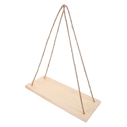 FONDOTIN Holz Wandregal Hängeregal mit Hoher Tragkraft Multifunktionales Wandboard für Wohnzimmer Küche Bad Dekoratives Aufbewahrungsregal aus Langlebigem Material Platzsparendes von FONDOTIN