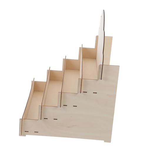 FONDOTIN Holzständer für Grußkarten und Poster Mehrstufiger Kartenhalter aus Holz Platzsparend für Schreibtisch und Theke Vielseitig als Karten Kosmetikorganizer Stabile und ansprechende FONDOTIN Holzständer für Grußkarten und Poster Mehrstufiger Kartenhalter aus Holz Platzsparend für Schreibtisch und Theke Vielseitig als Karten Kosmetikorganizer Stabile und ansprechende von FONDOTIN