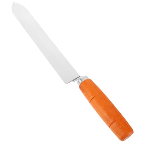 FONDOTIN Honigmesser mit Holzgriff Effizienter Honigschaber für Uncapping Cutter für Extrahieren Werkzeug für Bienenzüchter Robuste FONDOTIN Honigmesser mit Holzgriff Effizienter Honigschaber für Uncapping Cutter für Extrahieren Werkzeug für Bienenzüchter Robuste von FONDOTIN