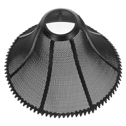 FONDOTIN Industrieller Geometrischer Metall draht Lampenschirm Hängend Schwarzer Metall mesh Lampenabdeckung Einfach zu Montierender Pendelleuchten Ersatz für Wohn Gastronomie von FONDOTIN