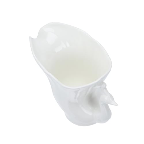 FONDOTIN Keramik Essstäbchenhalter Weiß Schwanenform Küchenutensilien Organizer Tischgeschirr Besteckbehälter für Löffel Gabeln Stilvolle Aufbewahrung Haushalt FONDOTIN Keramik Essstäbchenhalter Weiß Schwanenform Küchenutensilien Organizer Tischgeschirr Besteckbehälter für Löffel Gabeln Stilvolle Aufbewahrung Haushalt von FONDOTIN