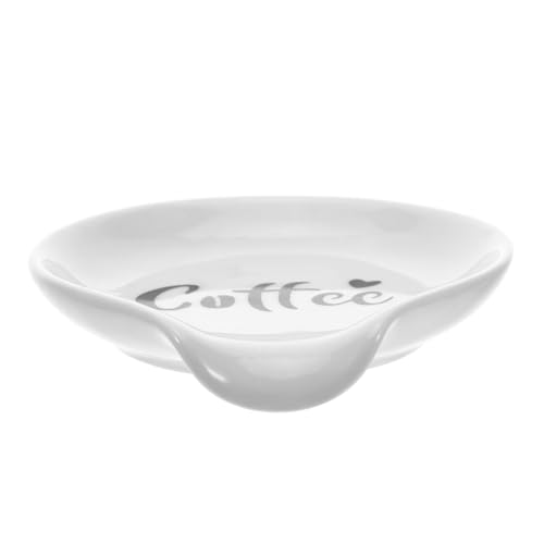 FONDOTIN Keramik Teelöffelhalter für Kaffee und Tee Mini Löffelablage für Barzubehör Hygienischer Kaffeelöffelhalter Kompakter Porzellan Löffelständer für Küche und Cafés Leicht zu Reinigen FONDOTIN Keramik Teelöffelhalter für Kaffee und Tee Mini Löffelablage für Barzubehör Hygienischer Kaffeelöffelhalter Kompakter Porzellan Löffelständer für Küche und Cafés Leicht zu Reinigen von FONDOTIN