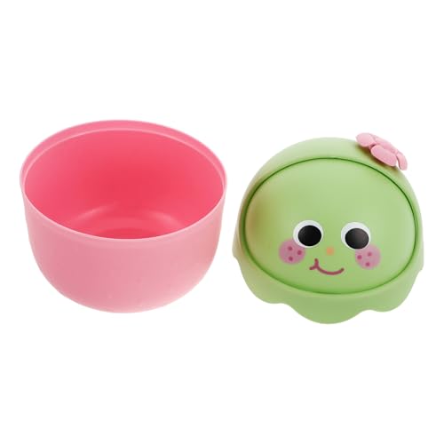 FONDOTIN Kleiner Tischmülleimer Erdbeer Design Abfalleimer Mini Desktop Papierkorb Kompakt Tragbar Platzsparend Für Kinderzimmer Spieltisch von FONDOTIN