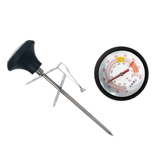 FONDOTIN Küchen Thermometer mit Silikonabdeckung und Clip Thermometer für Getränke Milch und Bbq Teiliges für Präzise Temperaturmessung FONDOTIN Küchen Thermometer mit Silikonabdeckung und Clip Thermometer für Getränke Milch und Bbq Teiliges für Präzise Temperaturmessung von FONDOTIN
