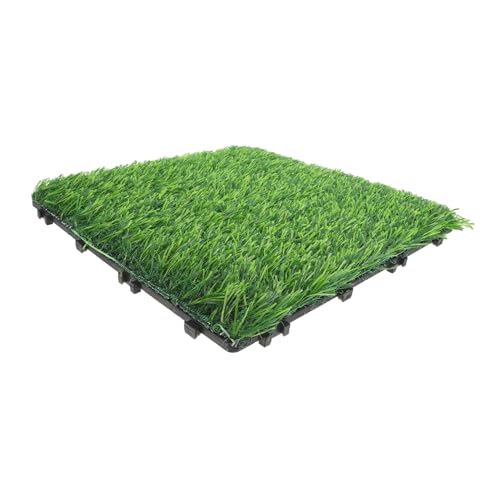 FONDOTIN Künstliche Grasfliesen Wetterfest Realistische Kunstrasenmatte für Garten Balkon Terrasse Weiche Vielseitige Outdoor Deko Einfache DIY Rasenteppich für Haustiertraining FONDOTIN Künstliche Grasfliesen Wetterfest Realistische Kunstrasenmatte für Garten Balkon Terrasse Weiche Vielseitige Outdoor Deko Einfache DIY Rasenteppich für Haustiertraining von FONDOTIN