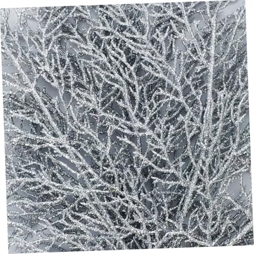 FONDOTIN Künstlicher Korallenzweig Silber Glänzend Lifelike Simulation Blumen Dekoration Wohnzimmer Schlafzimmer Tischdeko Ohne Gießen Und Verwelken Realistisch FONDOTIN Künstlicher Korallenzweig Silber Glänzend Lifelike Simulation Blumen Dekoration Wohnzimmer Schlafzimmer Tischdeko Ohne Gießen Und Verwelken Realistisch von FONDOTIN