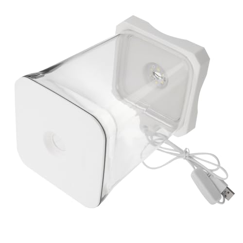 FONDOTIN Kunststoff-Aquarium: Transparentes Betta-Aquarium, Rechteckiges Mini-Aquarium Für Den Schreibtisch, Mit Futteröffnung, Für Die Tischaufstellung Im von FONDOTIN