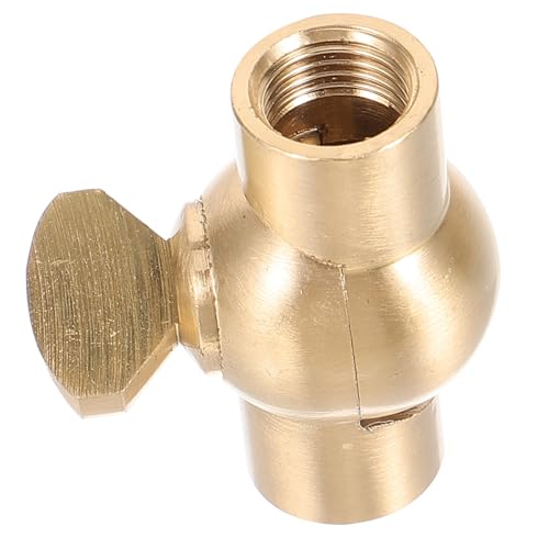 FONDOTIN Kupfer Schwenkbarer Wandlampen Adapter mit Innengewinde Wandlampe Zubehör mit Praktischem Griff für Flexible Richtungsanpassung Langlebig und Rostfrei Passend für Wandlampen und von FONDOTIN