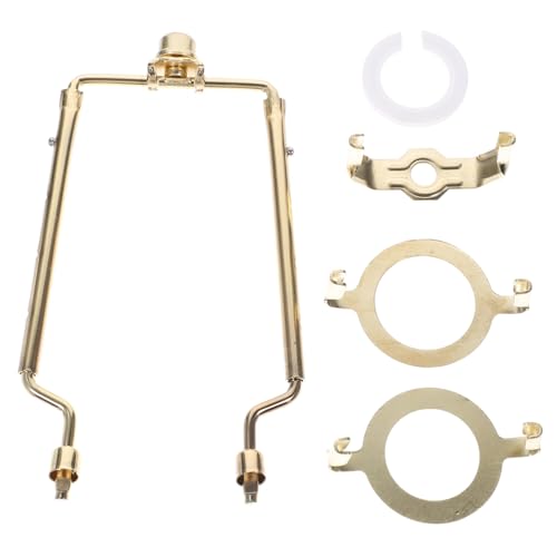 FONDOTIN Lampenharfe Verstellbar Lampenschirmhalter aus Robustem für Tisch und Stehlampe Geeignet für Lampenschirme Vielseitig Einsetzbar in Haushalt Restaurant DIY Lampenprojekte von FONDOTIN