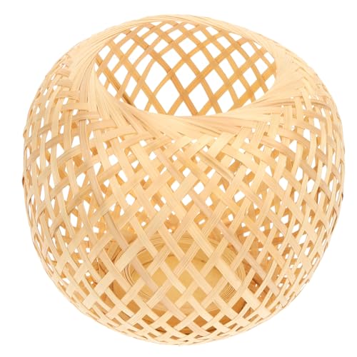 FONDOTIN Lampenschirm Deckenleuchte Handgefertigt Geflochten Leicht Für Wohnzimmer Küche Restaurant Esszimmer Dekoration FONDOTIN Lampenschirm Deckenleuchte Handgefertigt Geflochten Leicht Für Wohnzimmer Küche Restaurant Esszimmer Dekoration von FONDOTIN