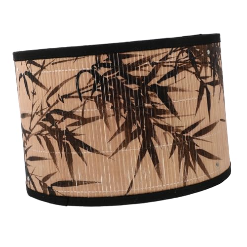 FONDOTIN Lampenschirm Deckenleuchte Haushalt Lampenschirm für Wohnzimmer Schlafzimmer Tischlampe Bodenlampe Einfacher Stil Chinesische Pendelleuchte von FONDOTIN