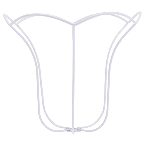 FONDOTIN Lampenschirm Gestell Robust Korrosionsbeständig für DIY Kronleuchter Tisch und Stehlampen Innen Vintage Lampenrahmen von FONDOTIN