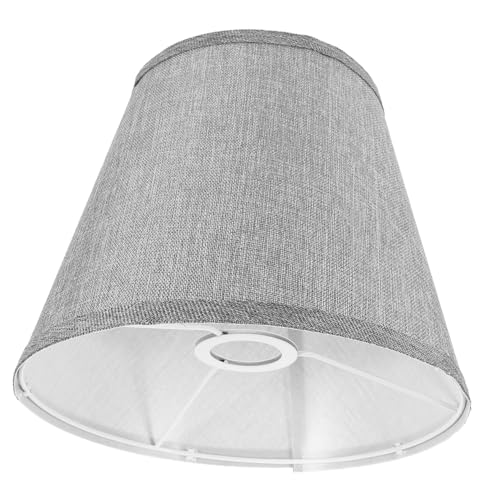 FONDOTIN Lampenschirm Halbkreisform Dekorativer Stoff Lampenschirm Ersatzschirm für Tischlampe Schraubsockel Wohnzimmer Schlafzimmer FONDOTIN Lampenschirm Halbkreisform Dekorativer Stoff Lampenschirm Ersatzschirm für Tischlampe Schraubsockel Wohnzimmer Schlafzimmer von FONDOTIN