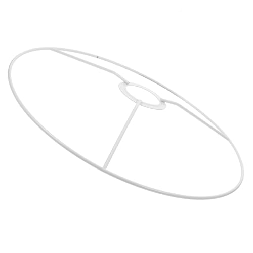 FONDOTIN Lampenschirm Ring Metallrahmen Rund Lampenhalter DIY Lampenschirm Halterung Deckenleuchte Kronleuchter Kompatibel Einfach zu Montieren Robust von FONDOTIN
