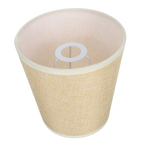 FONDOTIN Lampenschirm Stoffbezug in Beige Ø Vielseitiger Lampenschirm für Tischlampe Stehlampe und Wandlampe Stilvoller Einfacher Lampenüberzug für Wohn Schlaf Arbeitszimmer FONDOTIN Lampenschirm Stoffbezug in Beige Ø Vielseitiger Lampenschirm für Tischlampe Stehlampe und Wandlampe Stilvoller Einfacher Lampenüberzug für Wohn Schlaf Arbeitszimmer von FONDOTIN