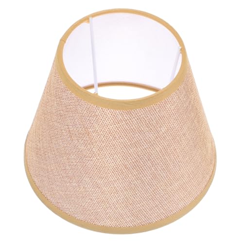 FONDOTIN Lampenschirm aus Stoff PVC Cartoon Motiv Dekorativer Lampenschirm für Tischlampen Deckenlampen DIY Lampen Hellbraun Leicht zu Montieren für Kinderzimmer und Wohnzimmer FONDOTIN Lampenschirm aus Stoff PVC Cartoon Motiv Dekorativer Lampenschirm für Tischlampen Deckenlampen DIY Lampen Hellbraun Leicht zu Montieren für Kinderzimmer und Wohnzimmer von FONDOTIN