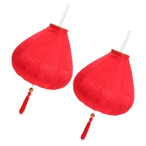 FONDOTIN Vietnamese Lantern Festival Hängelampe Mit Quasten Rote Handgemachte Laterne Für Hochzeiten Und Feiern Stilvolle Dekoration Für Innen Und Außenbereiche von FONDOTIN