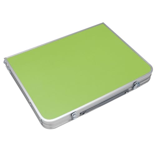 FONDOTIN Leichter Faltbarer Aluminium Klapptisch Multifunktional für Camping BBQ Computer Outdoor und Indoor Stabile Metallbeine Kompakt Transportierbar Grün FONDOTIN Leichter Faltbarer Aluminium Klapptisch Multifunktional für Camping BBQ Computer Outdoor und Indoor Stabile Metallbeine Kompakt Transportierbar Grün von FONDOTIN