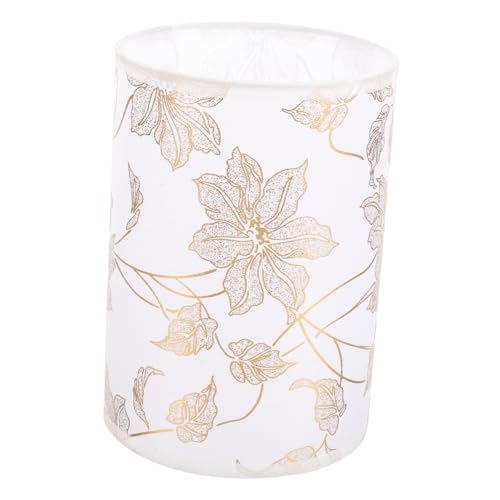 FONDOTIN Leinen Lampenschirm Tischlampe Stilvoll Elegant Ersatz für Beschädigte Lampenschirme Geeignet für Wohnzimmer Schlafzimmer Restaurant Einfach zu Montieren Hochwertige Verarbeitung von FONDOTIN