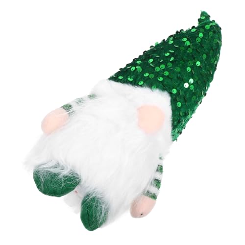 FONDOTIN Leuchtender Weihnachtswichtel Plüschfigur mit LED Schwedischer Xmas Deko Weihnachtlicher Elf für Tisch Baum Gastronomie Spielerische Festliche Atmosphäre ohne Batterie von FONDOTIN