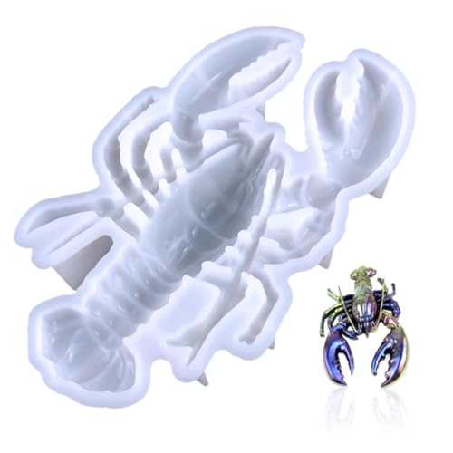 FONDOTIN Lobster Wandanhänger Silikonform für Epoxidharz DIY Wanddeko Reißfest Leicht zu Entformen Wiederverwendbar Detaillierte Bastelform für Kreative Heimdekoration FONDOTIN Lobster Wandanhänger Silikonform für Epoxidharz DIY Wanddeko Reißfest Leicht zu Entformen Wiederverwendbar Detaillierte Bastelform für Kreative Heimdekoration von FONDOTIN
