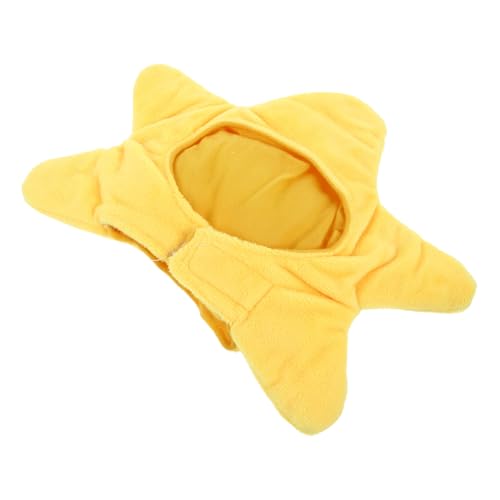 FONDOTIN Lustige Haustier Hut Meeresstern Design Bequeme Katzen Hundekappe Dekorative Party Kopfbedeckung für Kleine Hunde und Katzen Einfach Anzuziehen Modisches Kostüm Accessoire FONDOTIN Lustige Haustier Hut Meeresstern Design Bequeme Katzen Hundekappe Dekorative Party Kopfbedeckung für Kleine Hunde und Katzen Einfach Anzuziehen Modisches Kostüm Accessoire von FONDOTIN