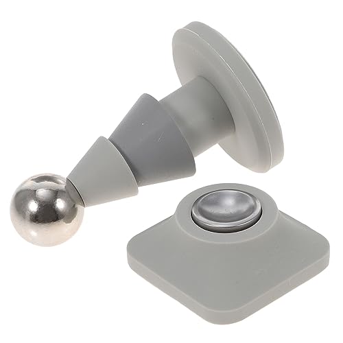 FONDOTIN Magnetischer Boden türstopper ohne Bohren Starker Saugnapf Schutz gegen Aufprall Leiser Türhalter für Fliesen Geeignet für Badezimmer und Schlafzimmer Modernes von FONDOTIN