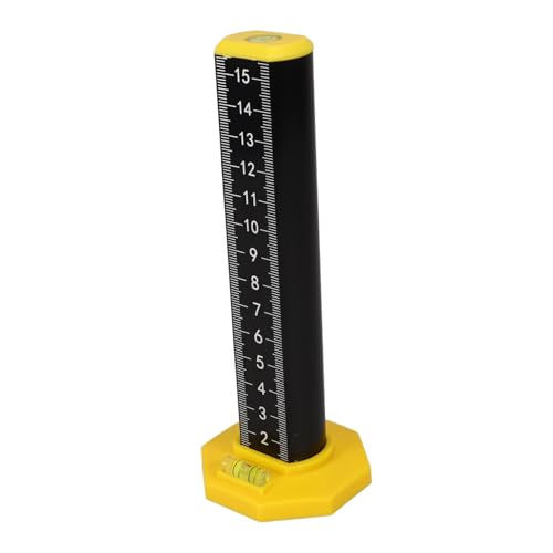 FONDOTIN Magnetisches Konturlineal mit Dualfunktion Hochpräzises Nivellierlineal für Decken und Bodenfliesen Lasergravierte Leichtes Tragbares Tiling Leveling Tool für Präzises von FONDOTIN