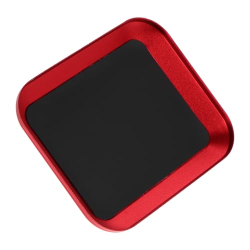 FONDOTIN Magnetisches Schrauben Tablett aus Aluminiumlegierung Leichtes Schrauben Organizer Tablett für Kleine Metallteile Schraubenaufbewahrung für Rc Modellbau Rote Magnetische von FONDOTIN