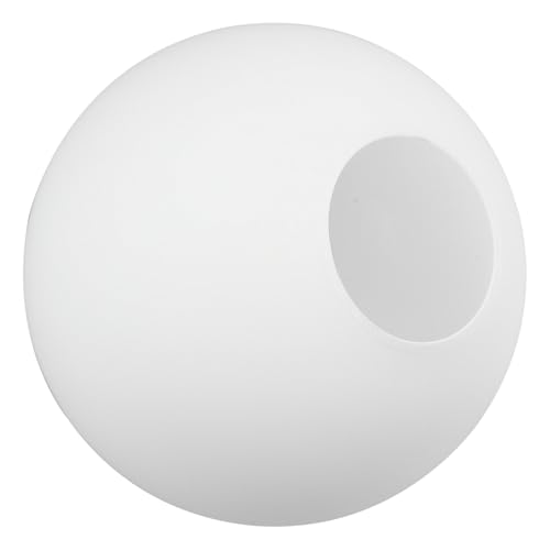 FONDOTIN Mattierte Runde Glaskugel Lampenschirm Øcm Weiß Sphärische Lichtabdeckung Einfach zu Montierender Lampenschirm Lampenzubehör für Wohnzimmer Schlafzimmer Deckenleuchte FONDOTIN Mattierte Runde Glaskugel Lampenschirm Øcm Weiß Sphärische Lichtabdeckung Einfach zu Montierender Lampenschirm Lampenzubehör für Wohnzimmer Schlafzimmer Deckenleuchte von FONDOTIN