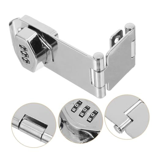 FONDOTIN Mechanisches Zahlenschloss für Schränke und Robustes Metallgehäuse Einstellbares Passwort Langlebig und Bruchsicher für Büro Schule und Zuhause FONDOTIN Mechanisches Zahlenschloss für Schränke und Robustes Metallgehäuse Einstellbares Passwort Langlebig und Bruchsicher für Büro Schule und Zuhause von FONDOTIN