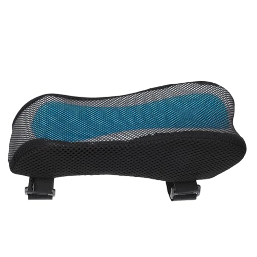 FONDOTIN Memory Schaum Armlehnenpolster mit Rutschfestem Bezug Ergonomisches Armpolster für Bürostuhl Gaming Stuhl und Druckentlastendes Ellenbogenkissen für Langes Arbeiten von FONDOTIN