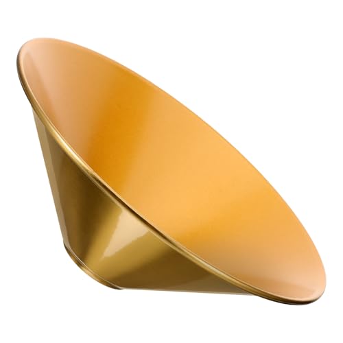 FONDOTIN Metall Lampenschirm Kupferfarbig Schlicht Robust Vielseitig für Deckenlampen Einfache Montage Moderner Lampenersatz Dekorativ von FONDOTIN