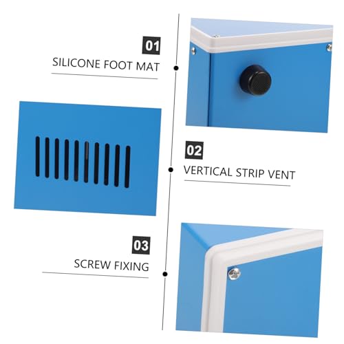 FONDOTIN Metallgehäuse Abzweigdose Staubdicht Elektronikprojektbox Vielseitig Leicht Montagefreundlich für Elektrische Geräte und Kabelverbindung von FONDOTIN