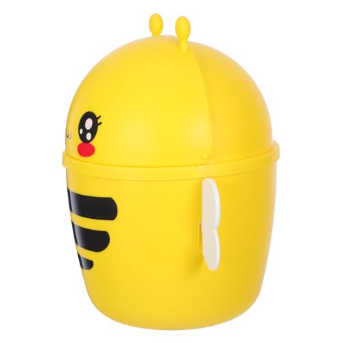 FONDOTIN Mini Mülleimer mit Klappdeckel Desktop Abfalleimer Geruchsdicht Kompakt für Büro Schreibtisch Langlebig und Leicht zu Reinigen für Kleine Abfälle und Mülltrennung FONDOTIN Mini Mülleimer mit Klappdeckel Desktop Abfalleimer Geruchsdicht Kompakt für Büro Schreibtisch Langlebig und Leicht zu Reinigen für Kleine Abfälle und Mülltrennung von FONDOTIN