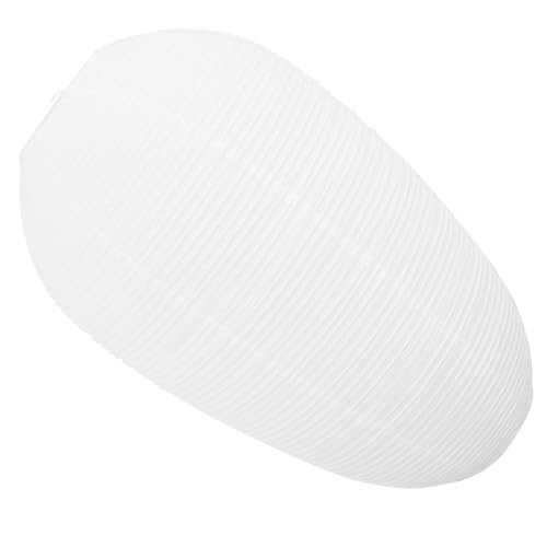 FONDOTIN Minimalist Japanischer Papierlampenschirm Weiß Sanftes Licht Wohnzimmer Schlafzimmer Küche Hängelampe von FONDOTIN