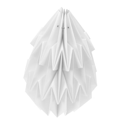 FONDOTIN Moderner Origami Lampenschirm Faltbar Dekorativ Lampenabdeckung für Deckenleuchte Wohnzimmer Schlafzimmer Hotel Geeignet Einfache Montage Stilvolles Design von FONDOTIN