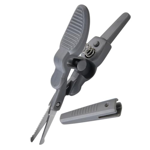 FONDOTIN Multifunktionale Trimmerschere mit Rundem Kopf Präzise Nasenhaarschere und Augenbrauenschere für Damen und Herren Sichere Anwendung Tragbar zum Trimmen von Bart Augenbrauen und FONDOTIN Multifunktionale Trimmerschere mit Rundem Kopf Präzise Nasenhaarschere und Augenbrauenschere für Damen und Herren Sichere Anwendung Tragbar zum Trimmen von Bart Augenbrauen und von FONDOTIN
