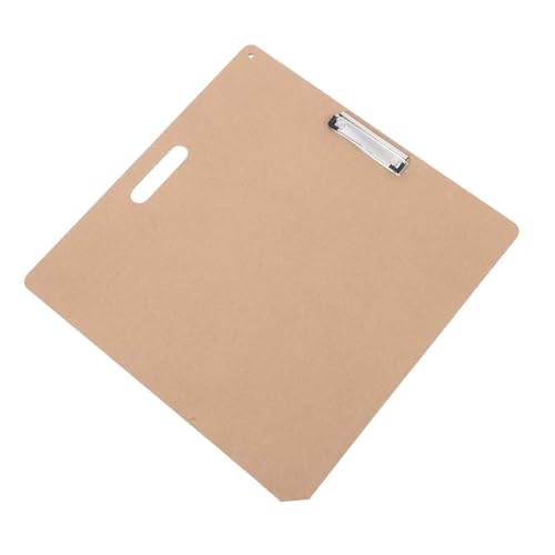 FONDOTIN Multifunktionales Ultradünnes Handliches Künstler Skizzenbrett mit Stabilem Clip Leichtes Zeichenbrett für Outdoor Malerei Robustes Papier Board für Zeichnung und Skizzieren von FONDOTIN
