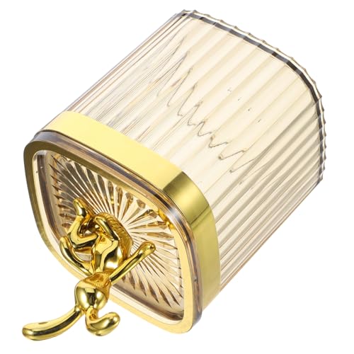 FONDOTIN Niedlicher Baumwollpad spender mit Hasenmotiv Transparenter Kosmetik aufbewahrungsbehälter mit Deckel Kompakte Watte Wattestäbchen box für Schminktisch Langlebiger Praktischer FONDOTIN Niedlicher Baumwollpad spender mit Hasenmotiv Transparenter Kosmetik aufbewahrungsbehälter mit Deckel Kompakte Watte Wattestäbchen box für Schminktisch Langlebiger Praktischer von FONDOTIN