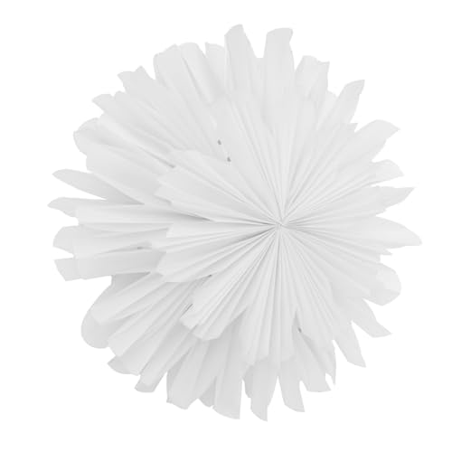 FONDOTIN Nordischer Moderner Papier-lampenschirm Weiß Doppellagig für Deckenleuchte Dekorative Pendelleuchte Lichtdurchlässiger Lampenüberzug Lampenschirm für Wohn Schlafzimmer FONDOTIN Nordischer Moderner Papier-lampenschirm Weiß Doppellagig für Deckenleuchte Dekorative Pendelleuchte Lichtdurchlässiger Lampenüberzug Lampenschirm für Wohn Schlafzimmer von FONDOTIN