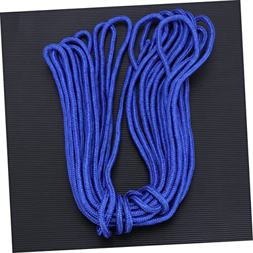 FONDOTIN Nylon Fahnenmastseil Wetterfest Reißfest Langlebig Vielseitig Einsetzbar für Fahnenmast Ersatz Camping Wäscheleine in Blau von FONDOTIN