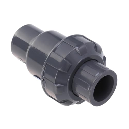 FONDOTIN PVC Rückschlagventil Upvc Kugelventil Dna US Style Dunkelgrau Einseitiges Schwimmerventil für Luftbefeuchter Eismaschine Aquarium Wasseranschluss FONDOTIN PVC Rückschlagventil Upvc Kugelventil Dna US Style Dunkelgrau Einseitiges Schwimmerventil für Luftbefeuchter Eismaschine Aquarium Wasseranschluss von FONDOTIN