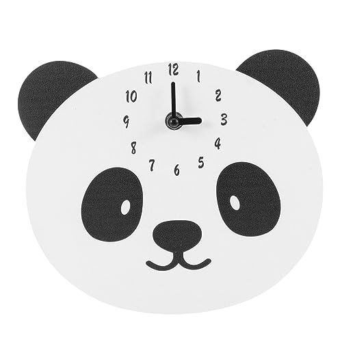 FONDOTIN Panda Wanduhr Holz Dekoration für Kinderzimmer Stumm Praktische Wanduhr Süßes Design für Wohnzimmer und Zuhause Installieren und Vielseitig FONDOTIN Panda Wanduhr Holz Dekoration für Kinderzimmer Stumm Praktische Wanduhr Süßes Design für Wohnzimmer und Zuhause Installieren und Vielseitig von FONDOTIN