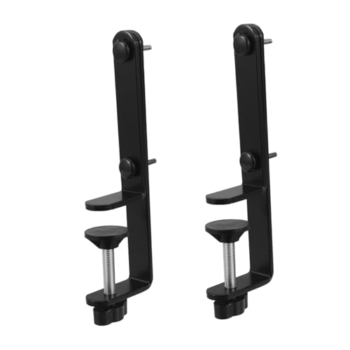 FONDOTIN Pegboard Panel Desk Support T Form Klammer ohne Bohren Stabiler Halter für Tischkanten Montageset Schwarz für Vielseitige Desktop anwendungen FONDOTIN Pegboard Panel Desk Support T Form Klammer ohne Bohren Stabiler Halter für Tischkanten Montageset Schwarz für Vielseitige Desktop anwendungen von FONDOTIN