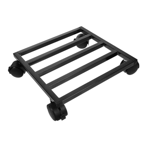 FONDOTIN Pflanzenroller mit Rädern Runder Blumentopf Untersetzer für und Außenbereich Stabiler Pflanzenständer für Garten und Wohnzimmer und Langlebig von FONDOTIN