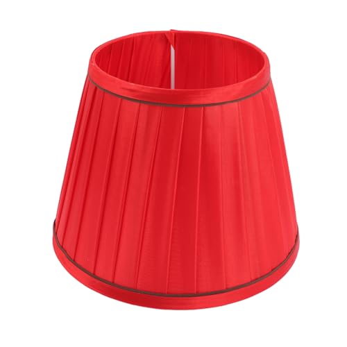 FONDOTIN Plissee Stoff Lampenschirm Ersatz Lampenschirm für Tischlampe Stehlampe Schlafzimmer Wohnzimmer Dekorative Lichtabdeckung von FONDOTIN
