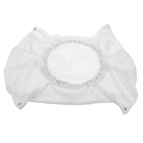FONDOTIN Pool-Reinigungs Tasche Poolfilter-Reinigungswerkzeug Poolreiniger Filterbeutel Poolablauf Poolreinigungsnetz Poolreinigerbeutel tauschen Poolfilterreiniger Poolarmaturen Nylon Weiß von FONDOTIN